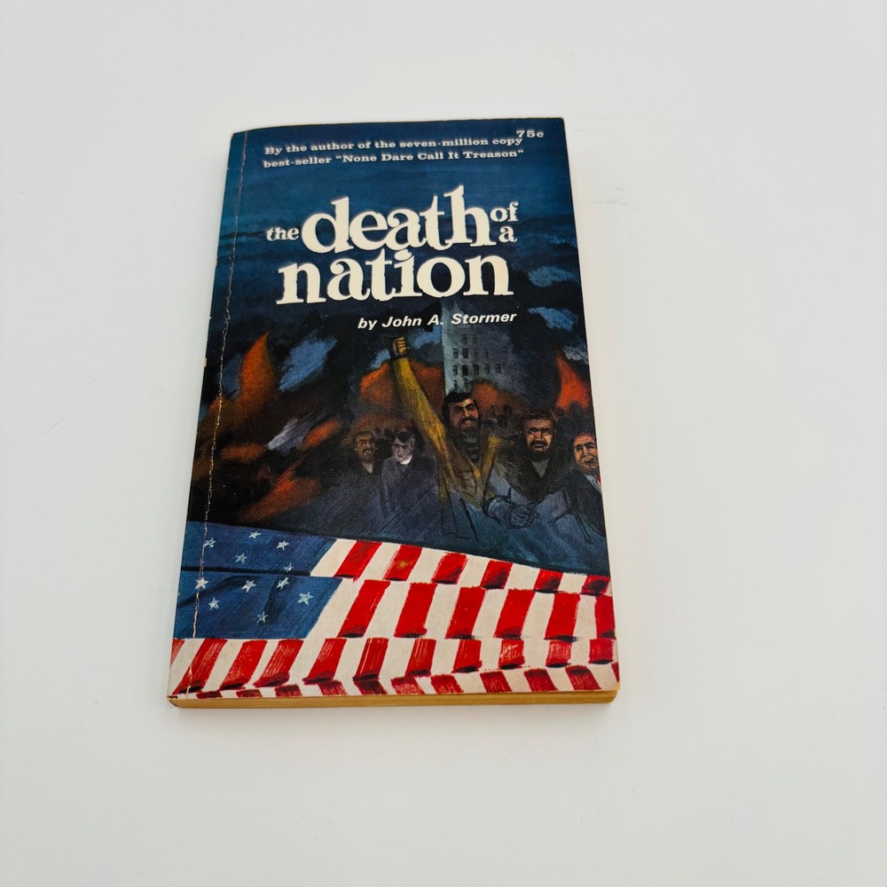 Liberty Bell Press The Death of a Nation Adult OS Blue Good 1968 First Printing